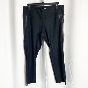 90 Degree By Reflex Pants - New 90 degrees by reflex black shiny capris xl 90 Degree By Reflex Pants - New 90 degrees by reflex black shiny capris xl
